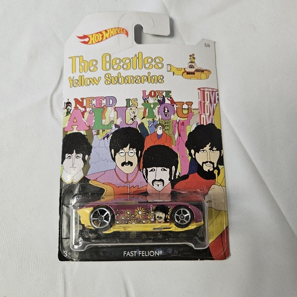 Hot Wheels‎ The Beatles Fast Felion Car - Picture 1 of 4